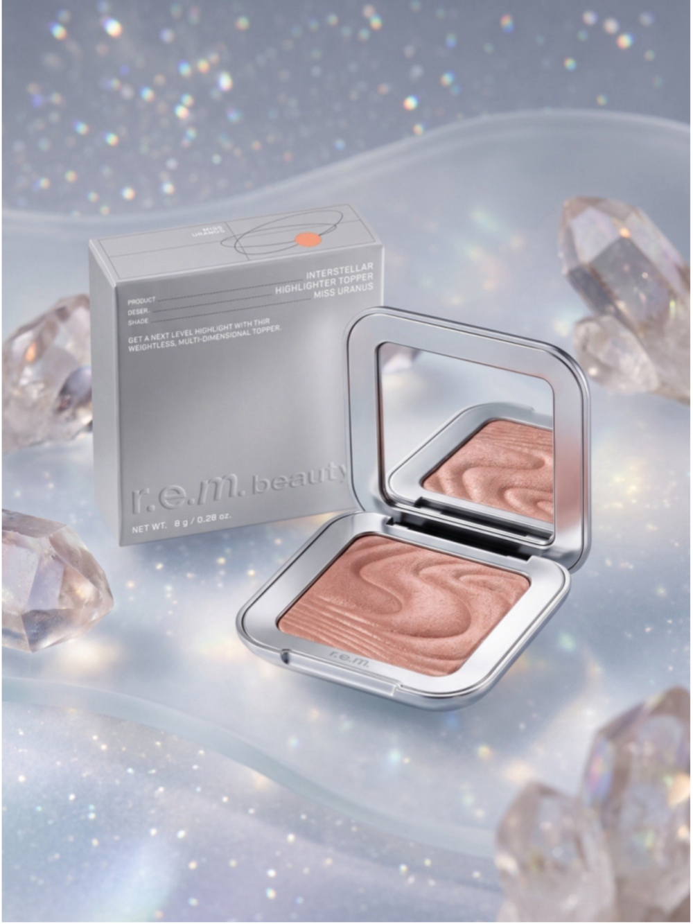 r.e.m. Beauty Interstellar Highlighter Topper Miss Uranus 8g 0.28 oz New